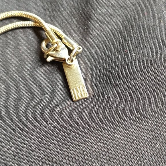 Gold and crystal INC necklace - Picture 4 of 4